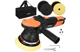 Orbitální leštička na auto 125/150 mm – 900 W + příslušenství