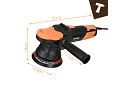 Orbitální leštička na auto 125/150 mm – 900 W + příslušenství