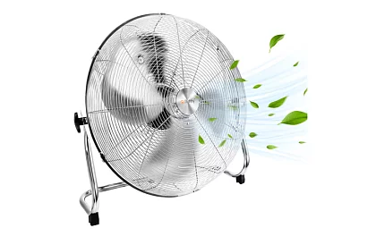 Ventilátor 50 cm, 130 W – kovový, 3 rychlosti