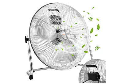 Ventilátor 50 cm, 130 W – kovový, 3 rychlosti
