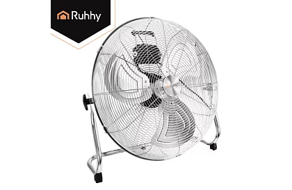 Ventilátor 50 cm, 130 W – kovový, 3 rychlosti