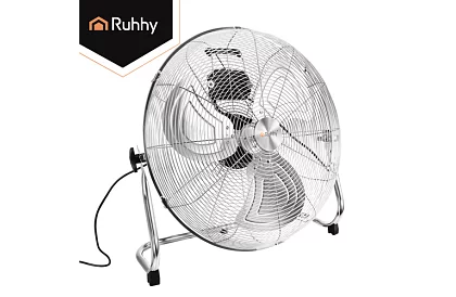 Ventilátor 50 cm, 130 W – kovový, 3 rychlosti
