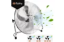 Ventilátor 50 cm, 130 W – kovový, 3 rychlosti