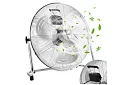 Ventilátor 50 cm, 130 W – kovový, 3 rychlosti