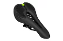 Cyklistické polstrované sedlo na kolo 28 × 14 cm – černé
