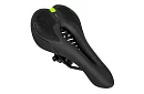 Cyklistické polstrované sedlo na kolo 28 × 14 cm – černé