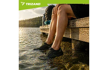 Boty do vody – protiskluzové 5 mm, rychleschnoucí – černé, velikost 43