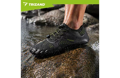 Boty do vody – protiskluzové 5 mm, rychleschnoucí – černé, velikost 43