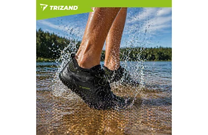 Boty do vody – protiskluzové 5 mm, rychleschnoucí – černé, velikost 43