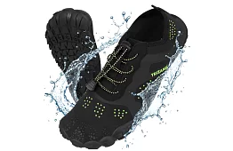 Boty do vody – protiskluzové 5 mm, rychleschnoucí – černé, velikost 43