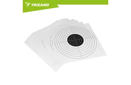 Střelecký terč 50 × 50 cm – 100 kusů v balení