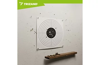 Střelecký terč 50 × 50 cm – 100 kusů v balení