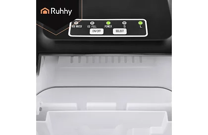 Výrobník ledových kostek 1,2 l – 12 kg / 24 h – černý