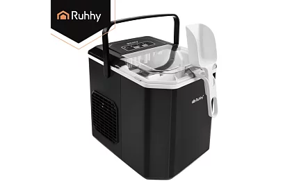 Výrobník ledových kostek 1,2 l – 12 kg / 24 h – černý