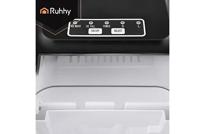 Výrobník ledových kostek 1,2 l – 12 kg / 24 h – černý