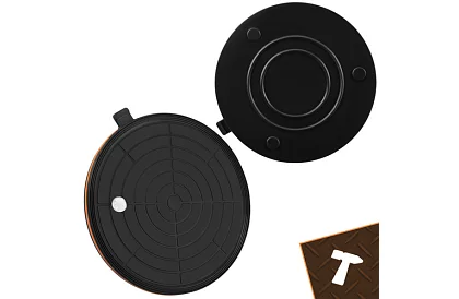 Vakuová přísavka 2 kusy v pouzdře na obklady, dlaždice a sklo – nosnost 200 kg