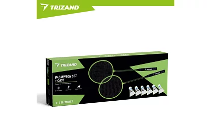 Badmintonová sada – 2 rakety, 6 košíčků a pouzdro