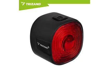 Zadní LED světlo na kolo – 6 režimů, IP66