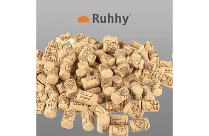 Korkové zátky na láhve 2,2 × 3,3 cm – 100 kusů