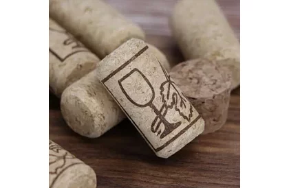 Korkové zátky na láhve 2,2 × 3,3 cm – 100 kusů