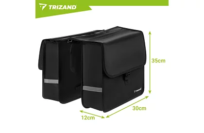 Dvojitá vodotěsná brašna na kolo – 28 l