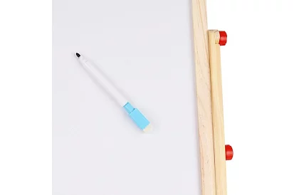 Oboustranná dřevěná tabule pro děti 6v1 + příslušenství