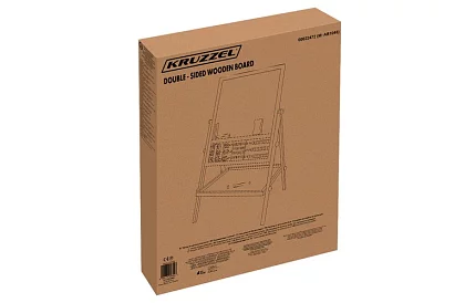 Oboustranná dřevěná tabule pro děti 6v1 + příslušenství