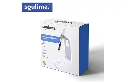 Přenosná UV lampa na nehty + držák