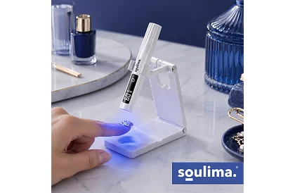Přenosná UV lampa na nehty + držák