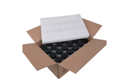 Sada 24 skleněných dóz na koření 120 ml + etikety