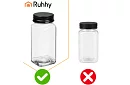 Sada 24 skleněných dóz na koření 120 ml + etikety