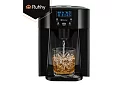 Domácí výrobník kostek ledu s LCD – kompresorový 12 kg/24 h – černý