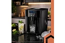 Domácí výrobník kostek ledu s LCD – kompresorový 12 kg/24 h – černý