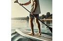 Skládací nastavitelné pádlo 2v1 – kajak, paddleboard - 229 cm
