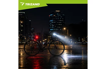Sada LED světel na kolo – 1300 lm, 5200 mAh