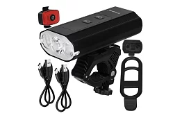 Sada LED světel na kolo – 1300 lm, 5200 mAh