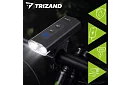 Sada LED světel na kolo – 1300 lm, 5200 mAh