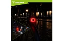 Sada LED světel na kolo – 1300 lm, 5200 mAh