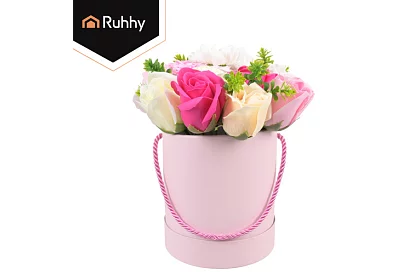 Flower box - Dárková krabička s květinami