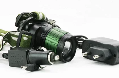 LED dobíjecí čelovka BL6808 – CREE LED 500 lm