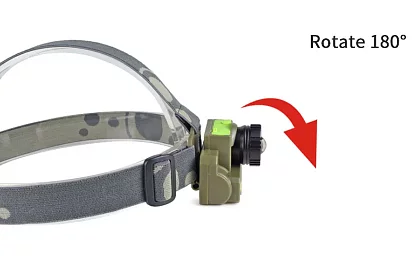 LED dobíjecí LED čelovka DOCOSS 2 v 1  - ZOOM – CREE LED + COB LED