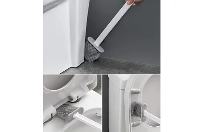 WC štětka - Silikonový kartáč na toaletu