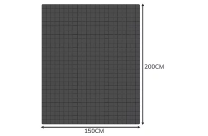 Zátěžová oboustranná antistresová přikrývka 6 kg – 200 × 150 cm