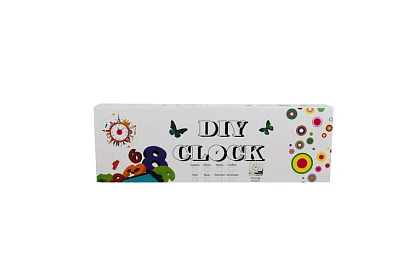 Nástěnné DIY hodiny černé – průměr 60 až 130 cm