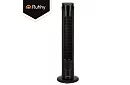 Sloupový oscilační ventilátor 83 cm, 45 W – černý + dálkové ovládání