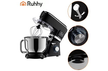 Kuchyňský robot s mixérem a mlýnkem na maso – 2000 W, vyhřívaná mísa 6,2 l