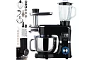 Kuchyňský robot s mixérem a mlýnkem na maso – 2000 W, vyhřívaná mísa 6,2 l