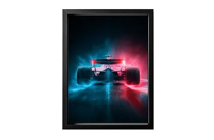 Noční rychlost - obraz - Závodní formule v neonové mlze 60