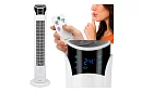 Sloupový oscilační ventilátor 83 cm, 45 W – bílý + dálkové ovládání