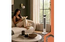 Sloupový oscilační ventilátor 83 cm, 45 W – bílý + dálkové ovládání